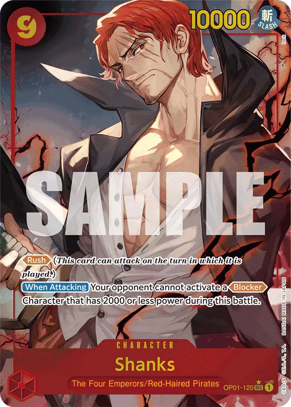 Immagine carta Shanks