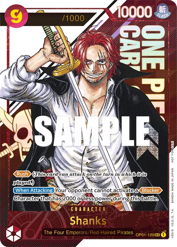 Immagine carta Shanks