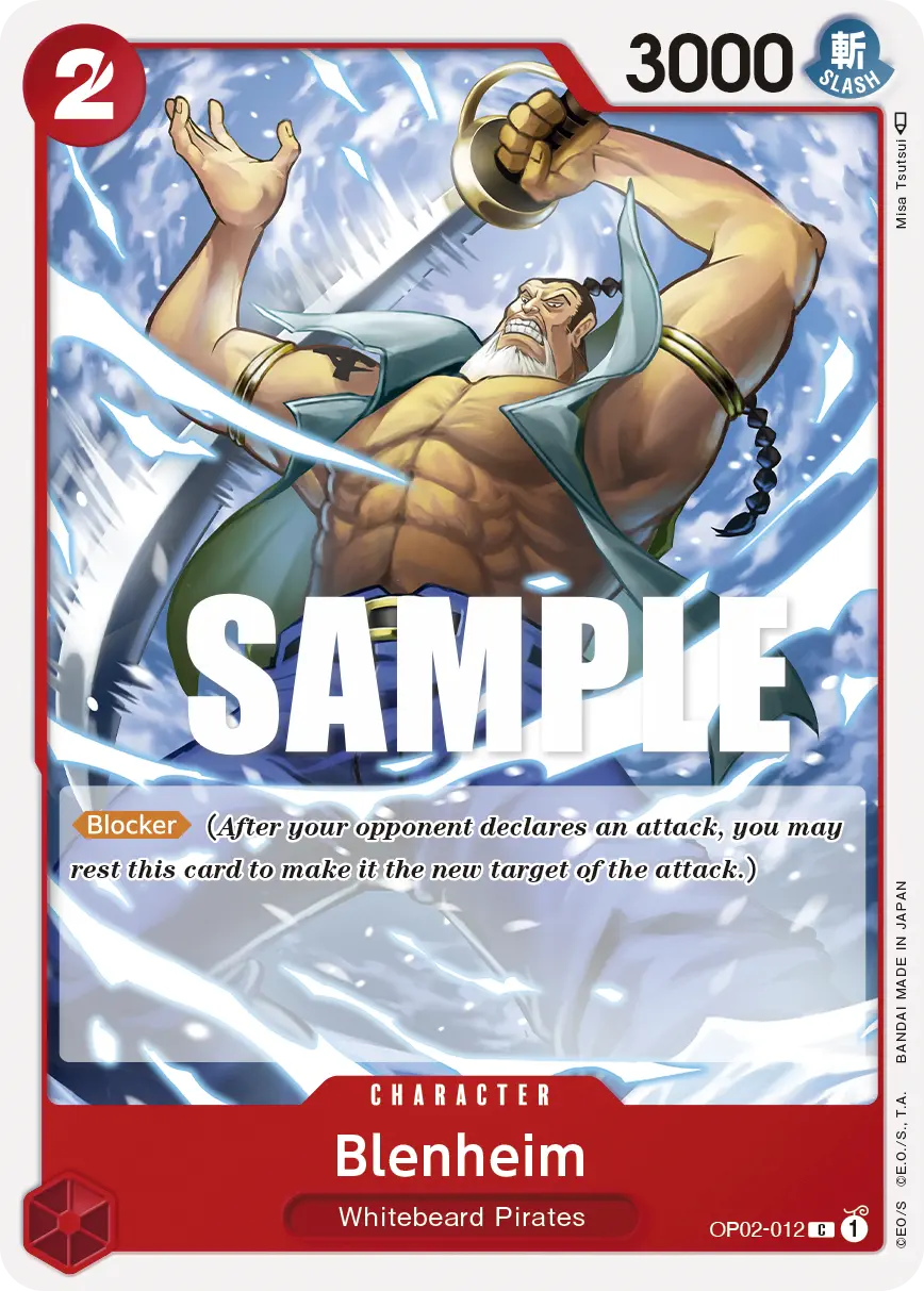 Immagine carta Blenheim