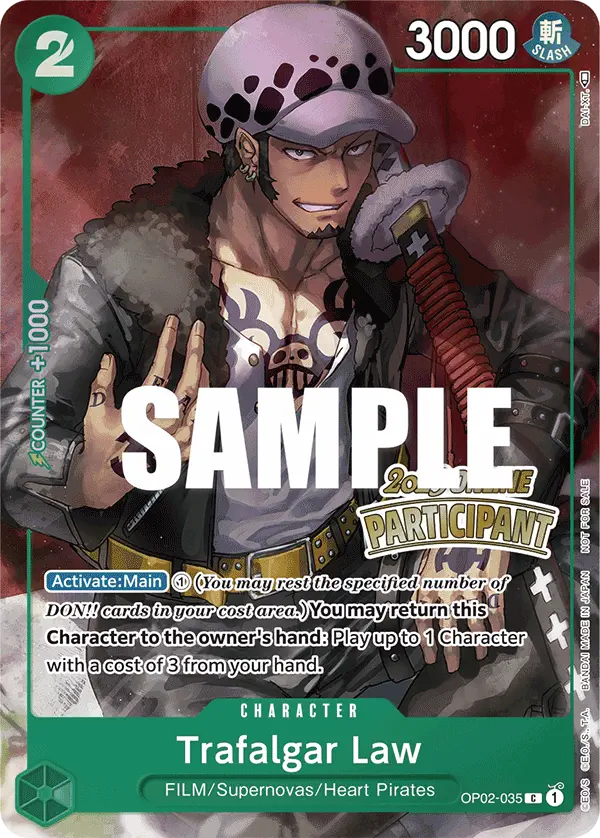 Immagine carta Trafalgar Law