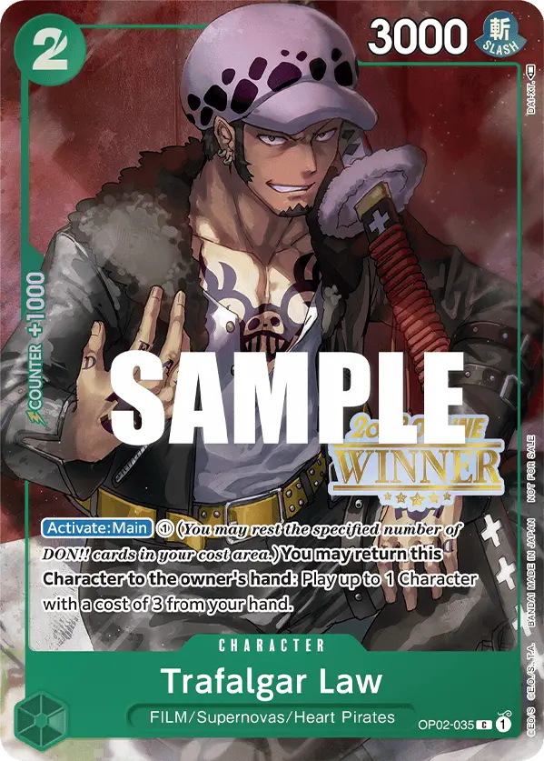 Immagine carta Trafalgar Law