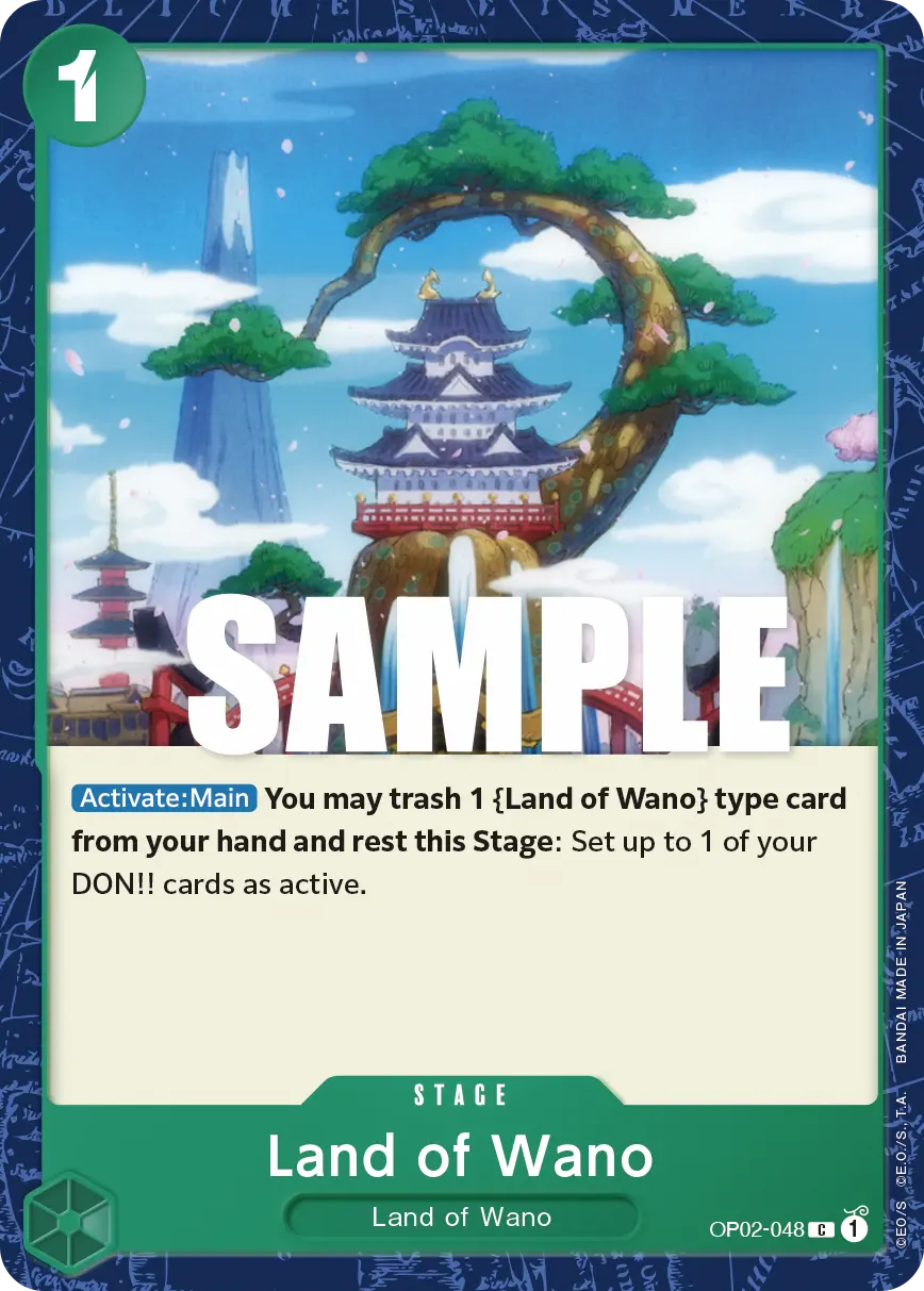 Immagine carta Land Of Wano