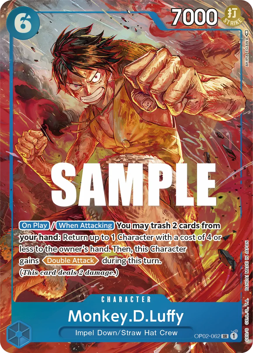 Immagine carta Monkey D Luffy