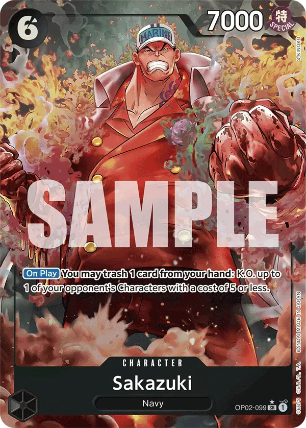 Immagine carta Sakazuki