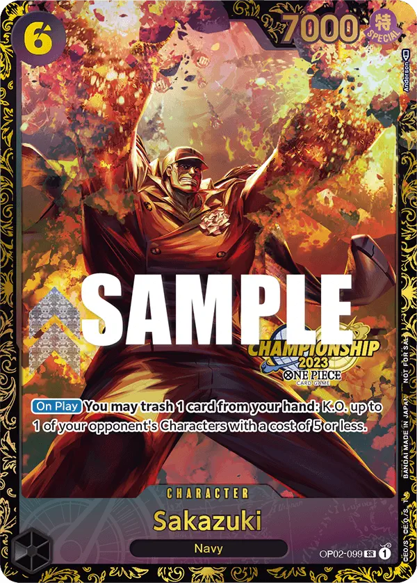 Immagine carta Sakazuki