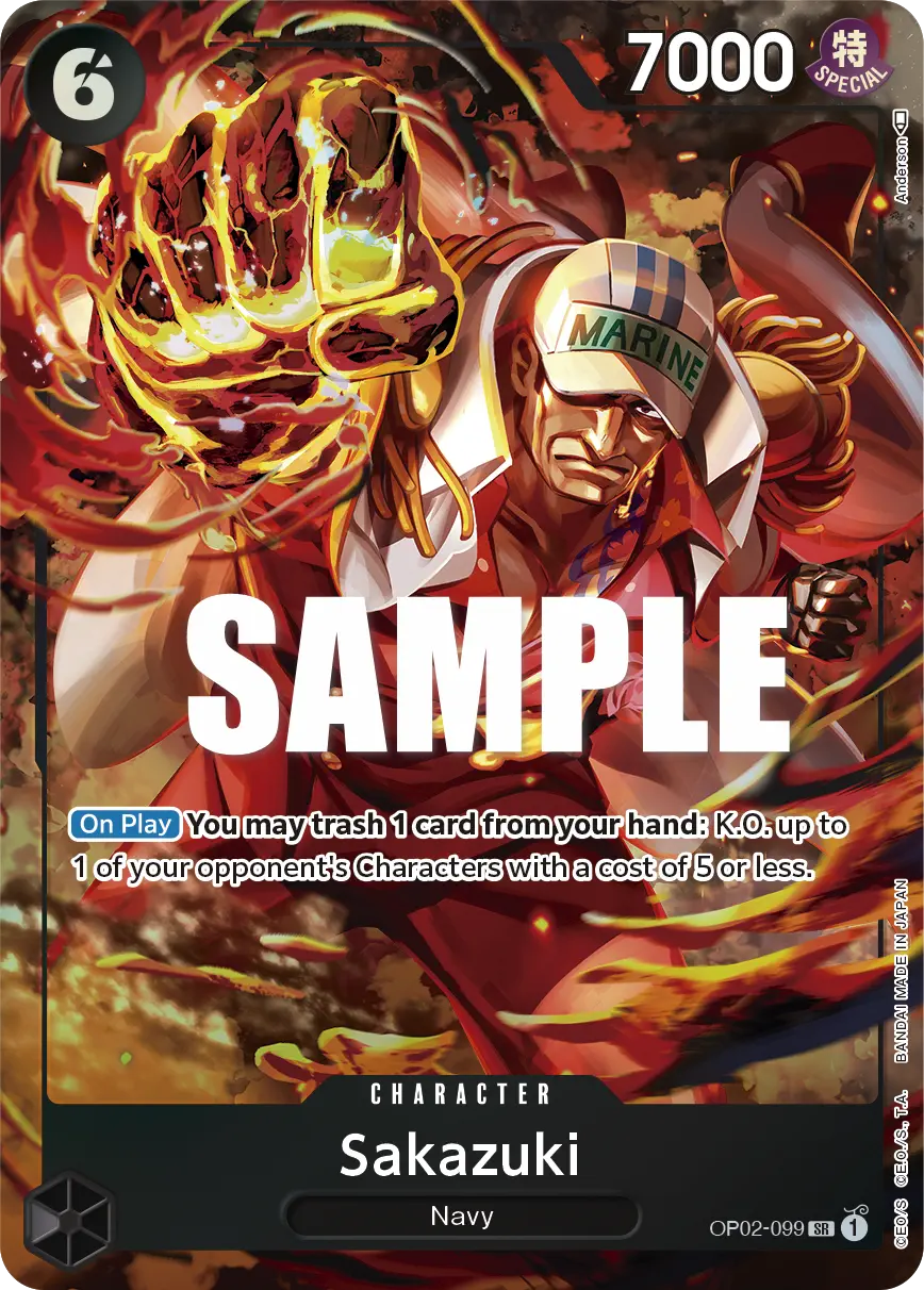 Immagine carta Sakazuki