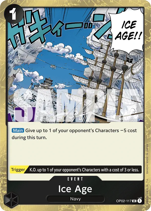Immagine carta Ice Age