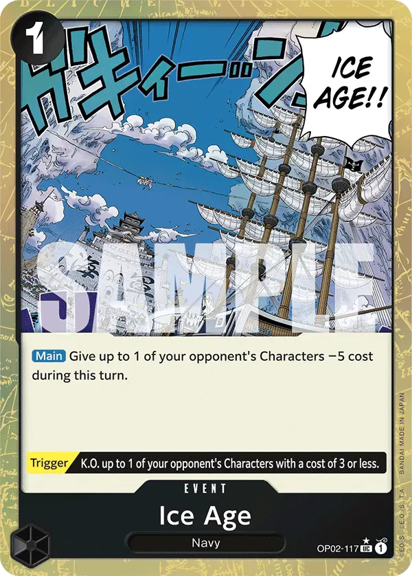 Immagine carta Ice Age