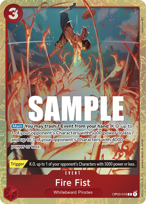 Immagine carta Fire Fist