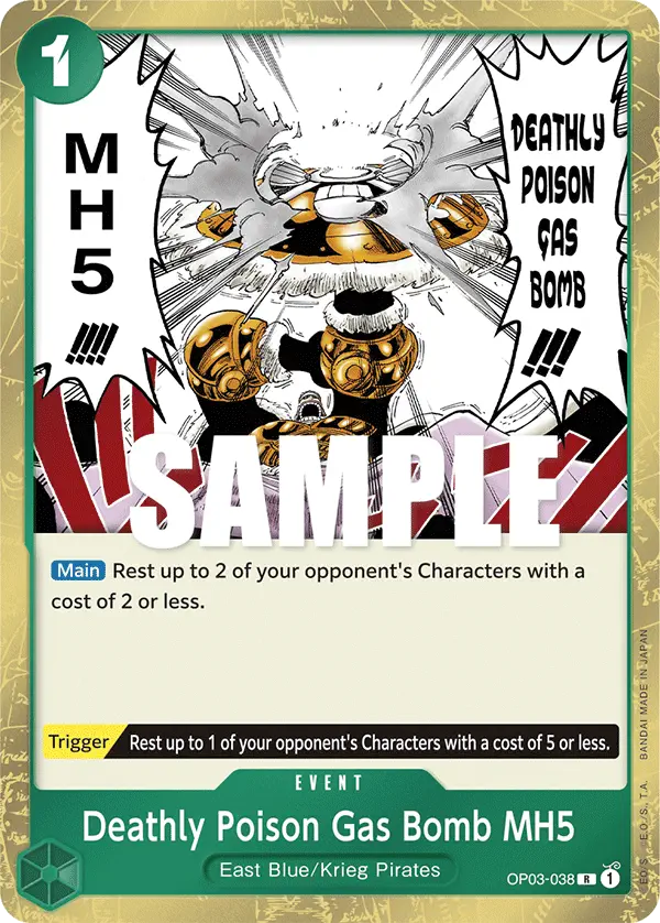 Immagine carta Deathly Poison Gas Bomb Mh5
