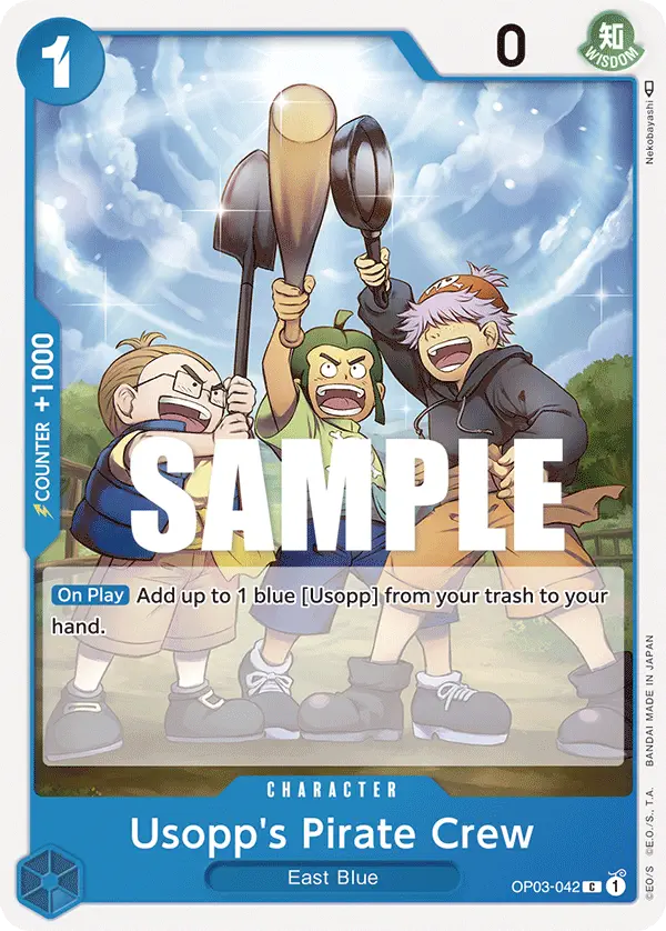 Immagine carta Usopp's Pirate Crew