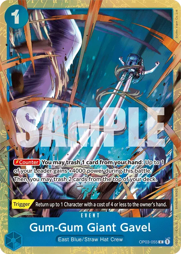 Immagine carta Gum-gum Giant Gavel