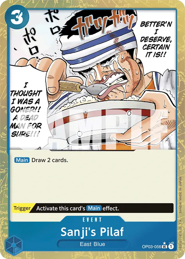 Immagine carta Sanji's Pilaf