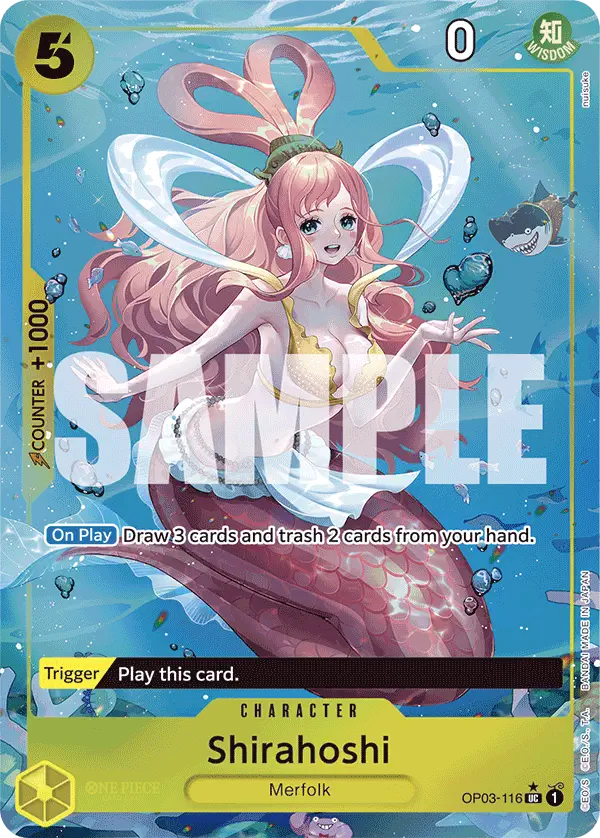 Immagine carta Shirahoshi