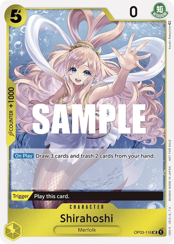 Immagine carta Shirahoshi