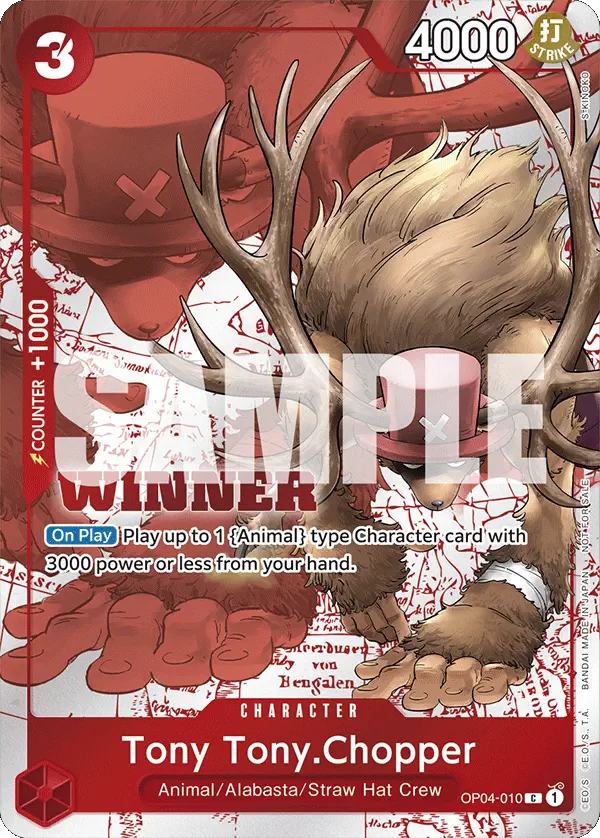Immagine carta Tony Tony Chopper