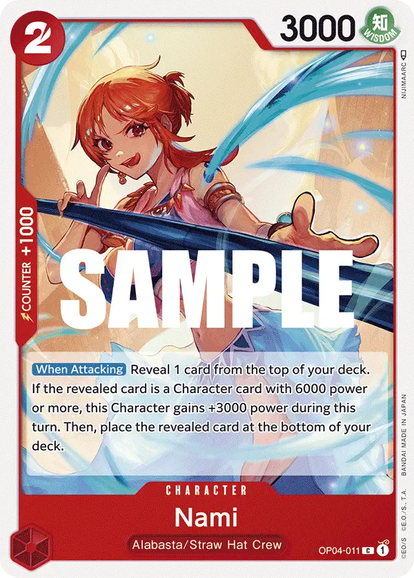 Immagine carta Nami