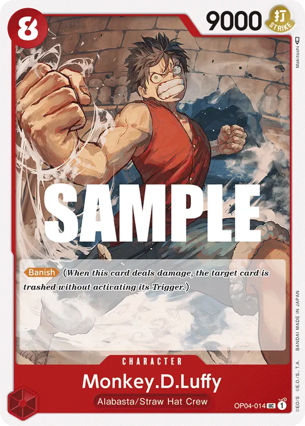 Immagine carta Monkey D Luffy