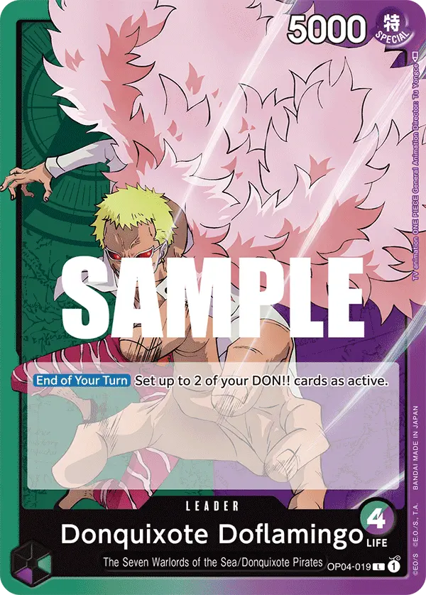 Immagine carta Donquixote Doflamingo