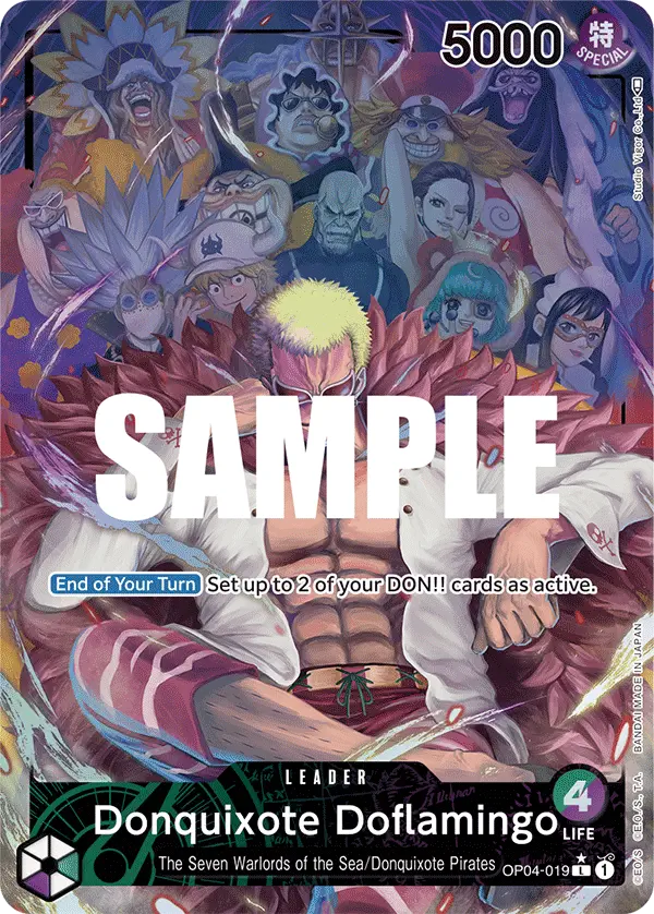 Immagine carta Donquixote Doflamingo