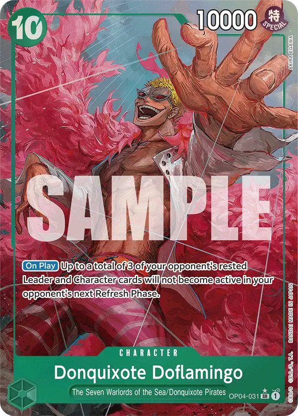 Immagine carta Donquixote Doflamingo