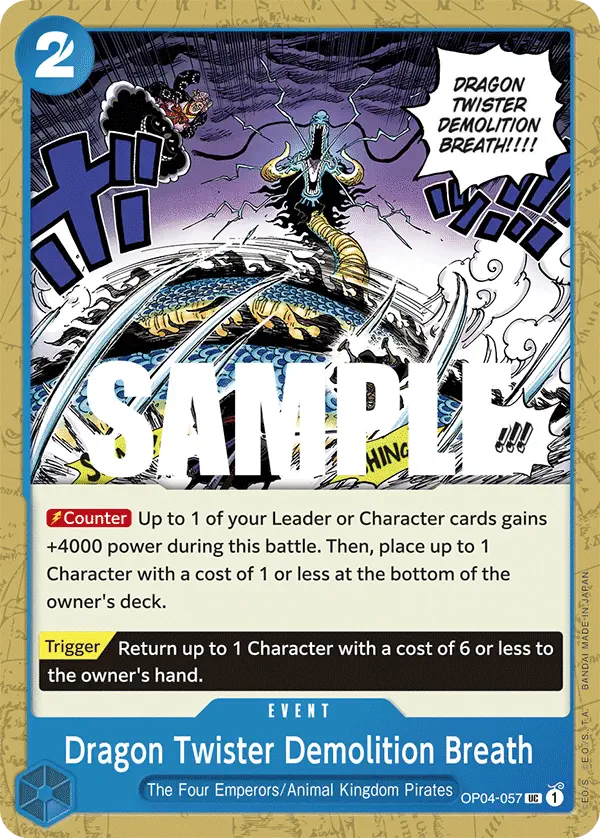 Immagine carta Dragon Twister Demolition Breath