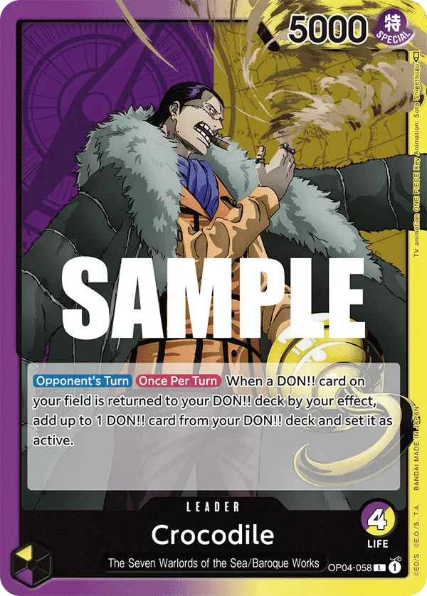 Immagine carta Crocodile