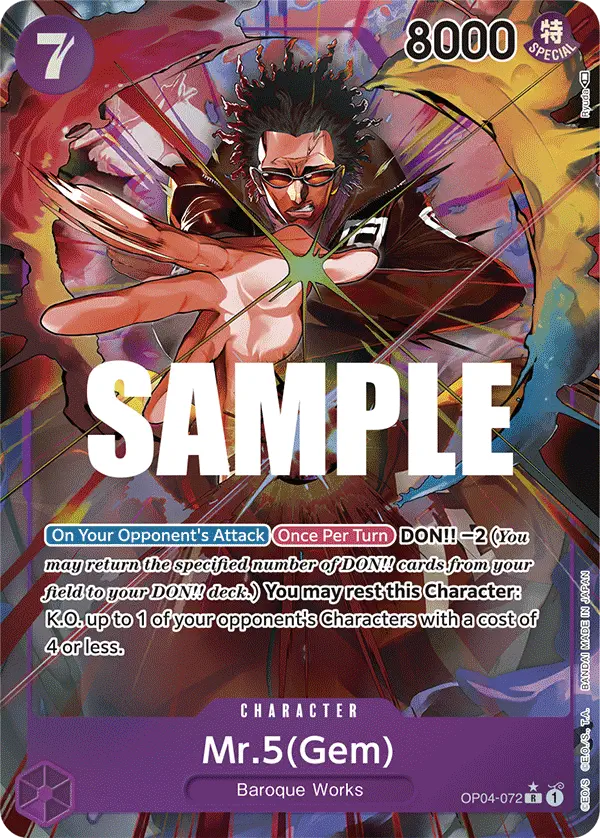 Immagine carta Mr.5 (gem)