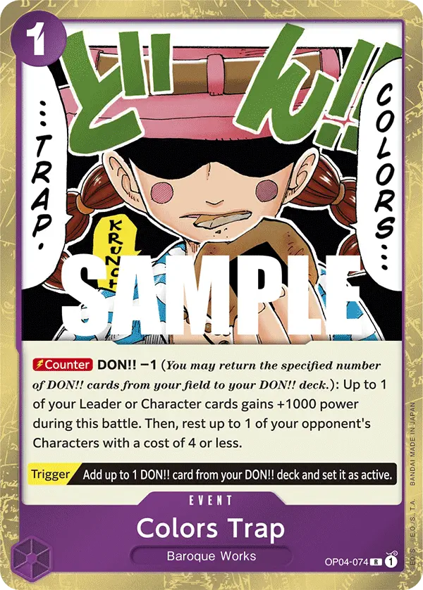 Immagine carta Colors Trap