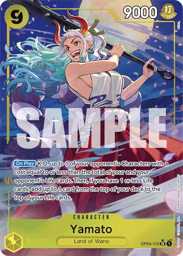 Immagine carta Yamato