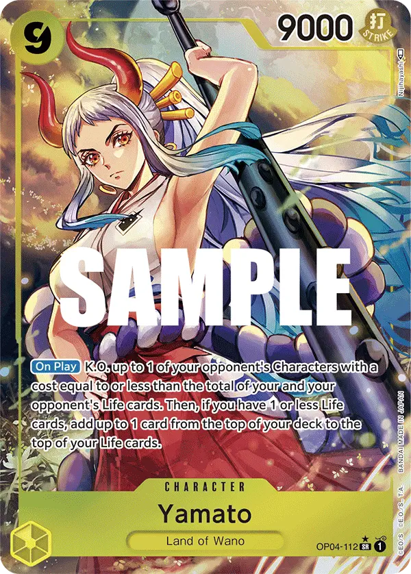 Immagine carta Yamato