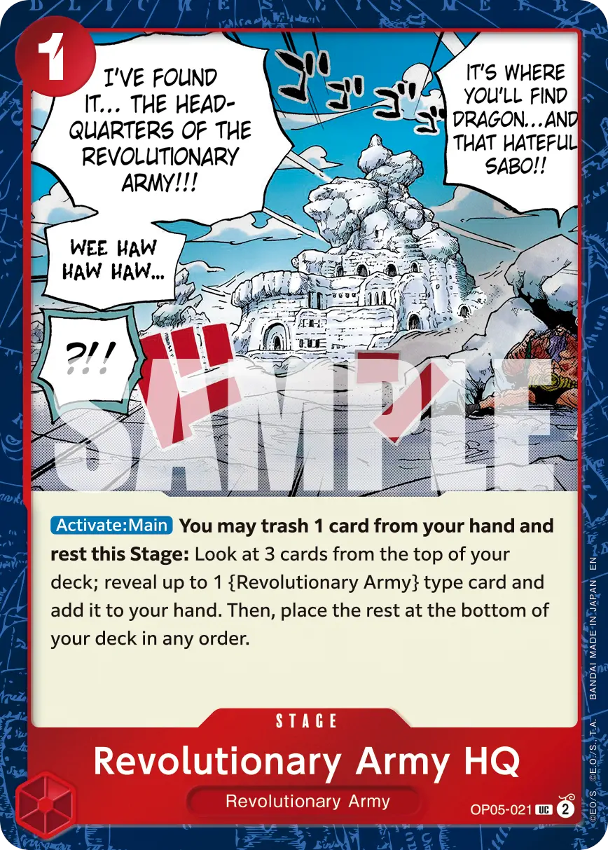Immagine carta Revolutionary Army Hq