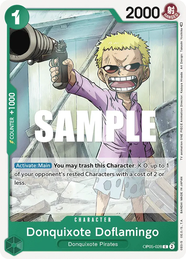 Immagine carta Donquixote Doflamingo