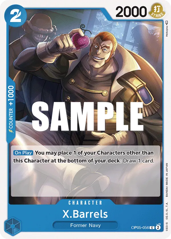 Immagine carta X Barrels