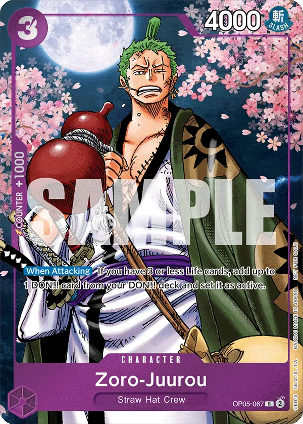 Immagine carta Zoro-juurou