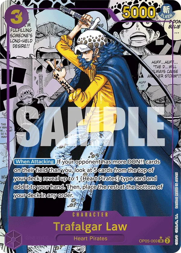 Immagine carta Trafalgar Law