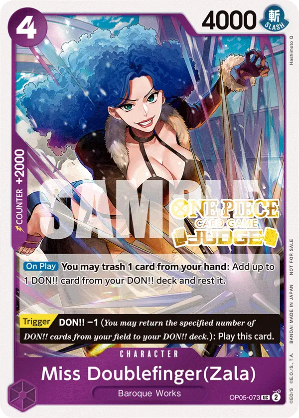 Immagine carta Miss Doublefinger (zala)