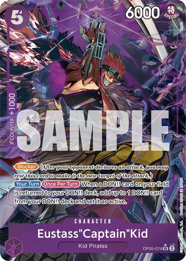 Immagine carta Eustass "captain" Kid