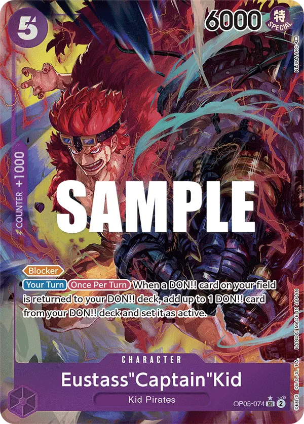 Immagine carta Eustass "captain" Kid