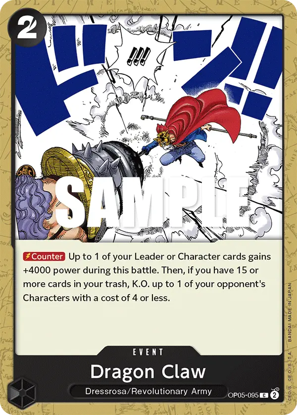 Immagine carta Dragon Claw
