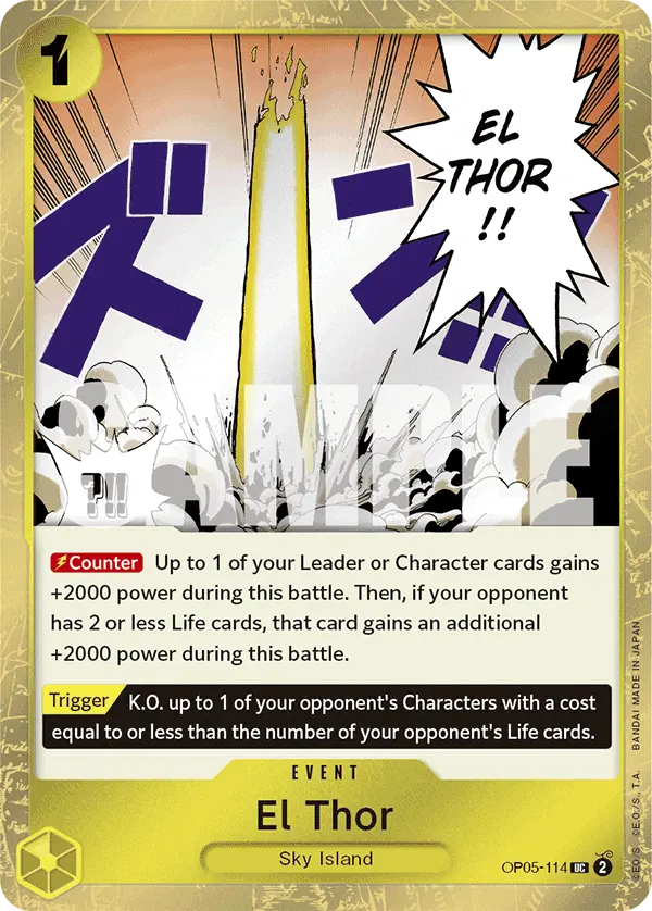Immagine carta El Thor