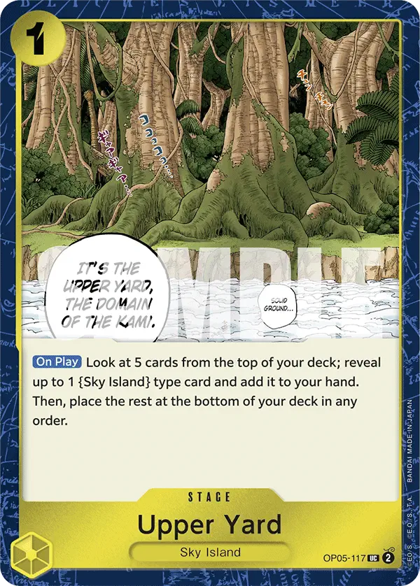 Immagine carta Upper Yard