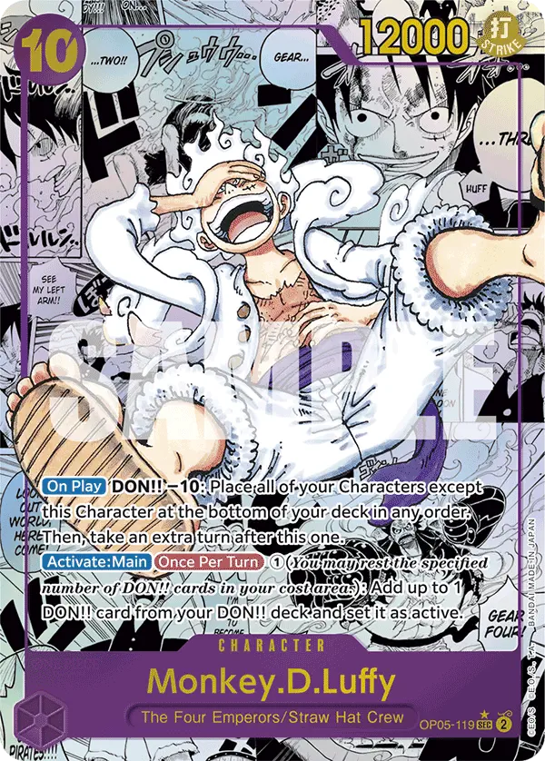 Immagine carta Monkey D Luffy