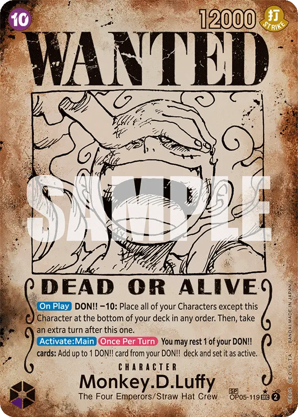 Immagine carta Monkey D Luffy
