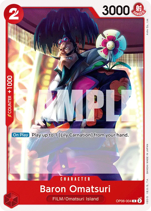 Immagine carta Baron Omatsuri