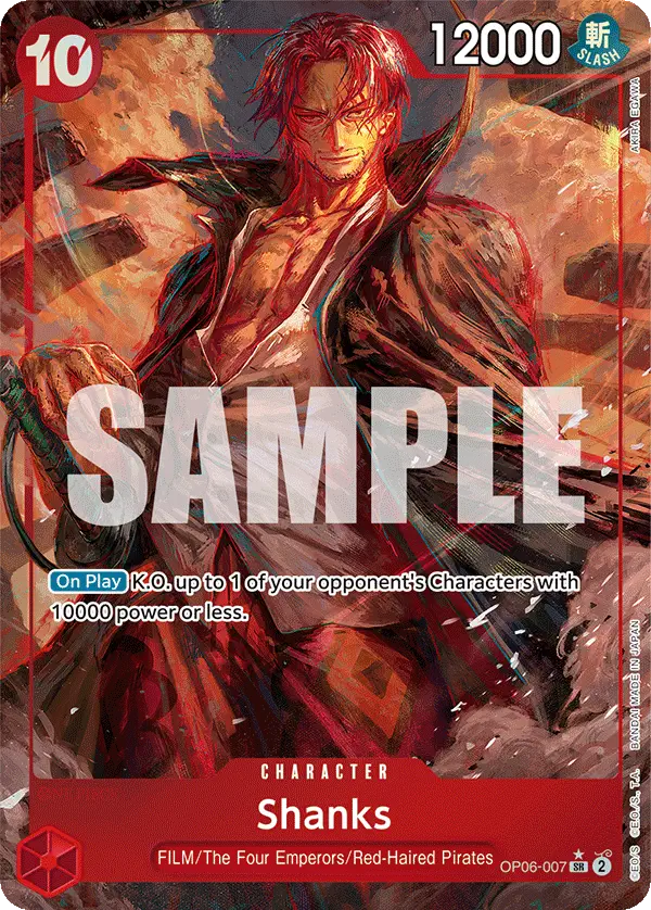 Immagine carta Shanks