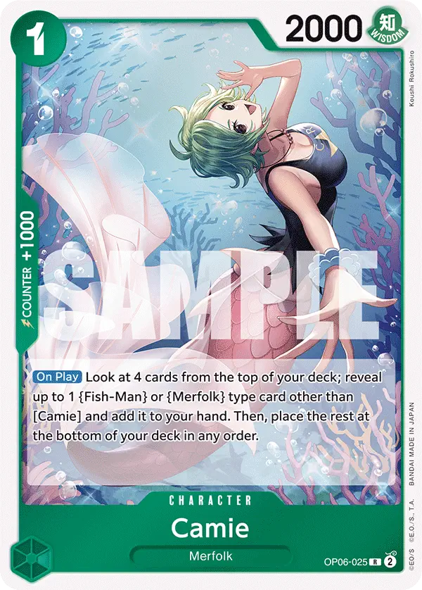 Immagine carta Camie
