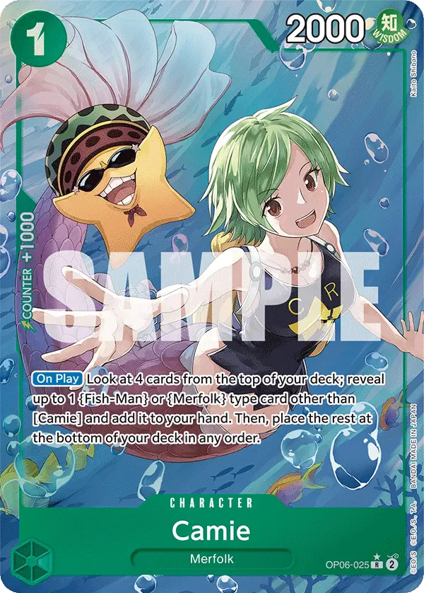 Immagine carta Camie