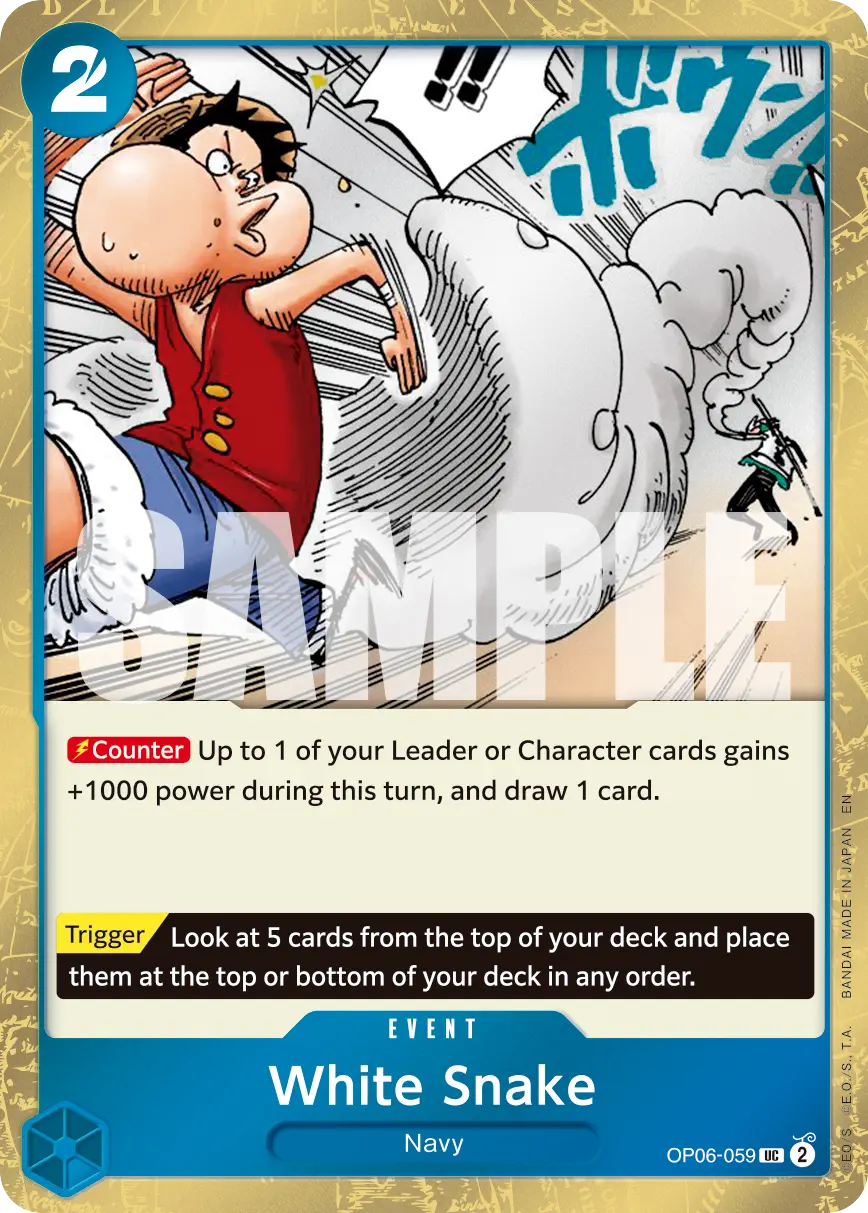 Immagine carta White Snake