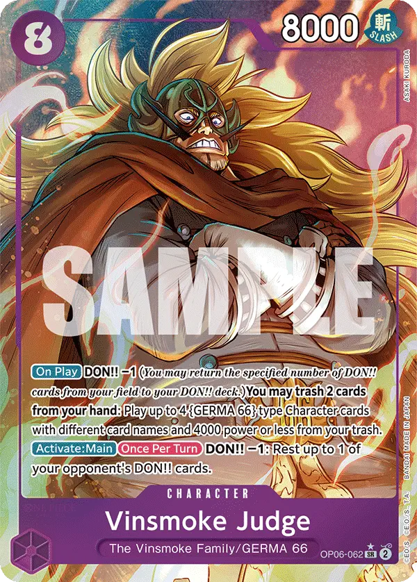 Immagine carta Vinsmoke Judge
